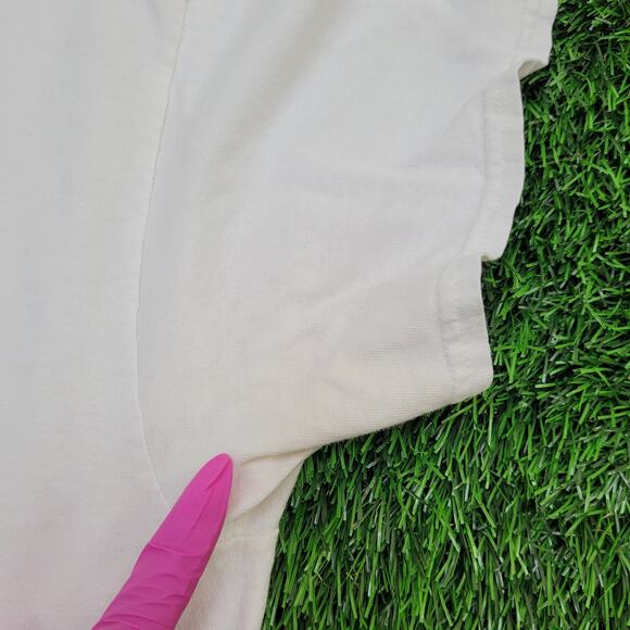 ACDC Back-In-Black Shirt Womens XL 24x24 Boxy Baggy - Picture 7 of 12